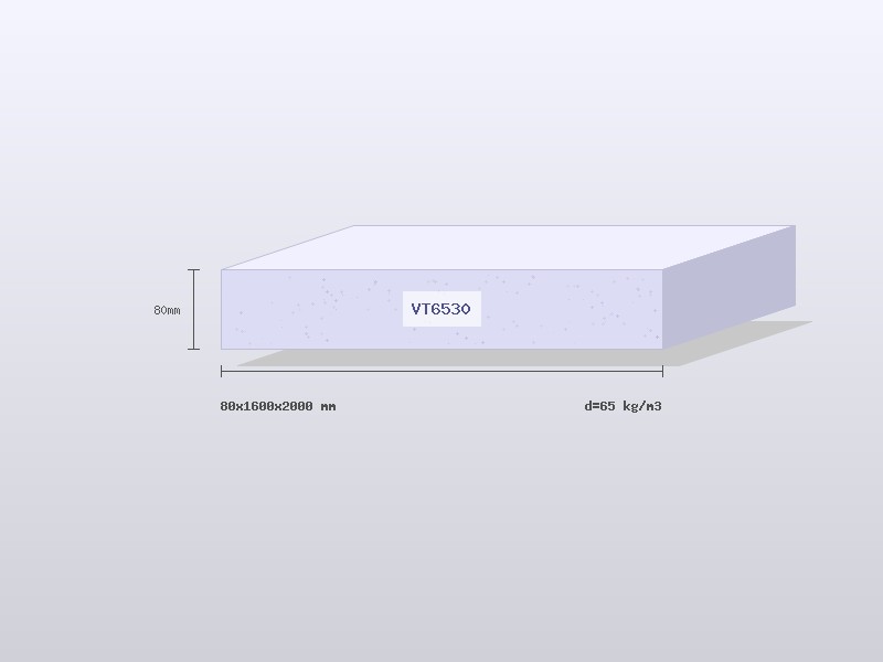 Поролон VT6530 80×1600×2000 мм