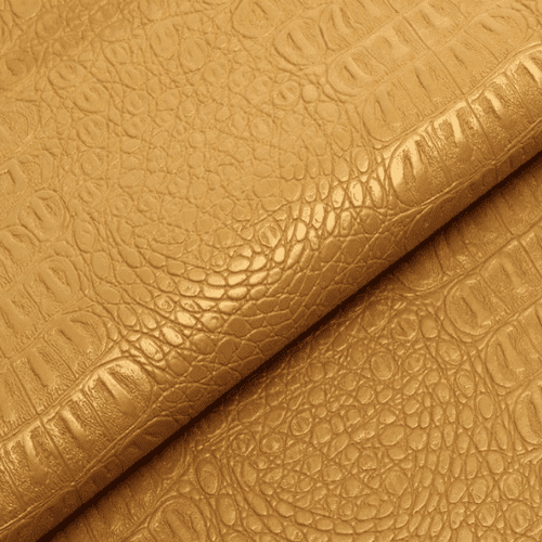 Искусственная кожа KVS 218 CROCO GOLD
