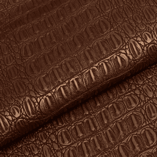 Искусственная кожа KVS 218 CROCO BRONZE