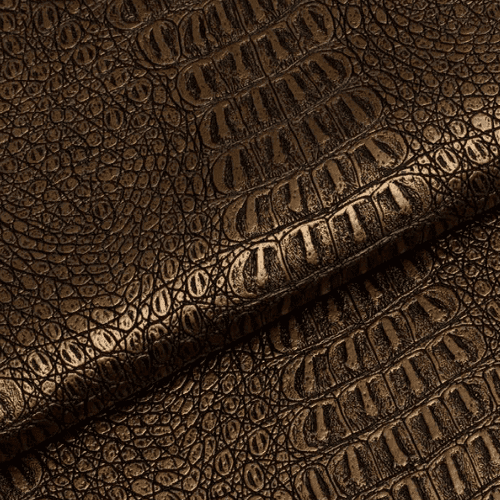 Искусственная кожа KVS 218 CROCO BRASS