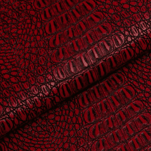 Искусственная кожа KVS 218 CROCO B.RED
