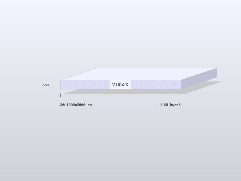 Поролон VT6530 20×1000×2000 мм