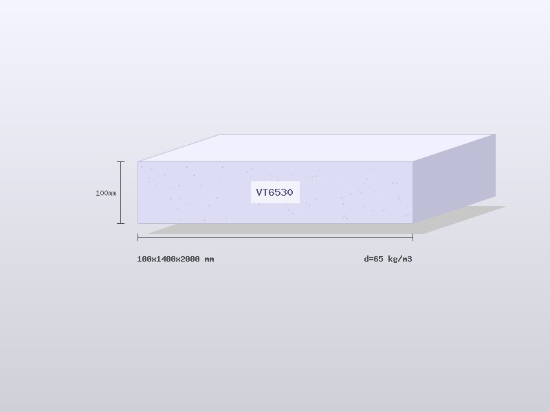 Поролон VT6530 100×1400×2000 мм