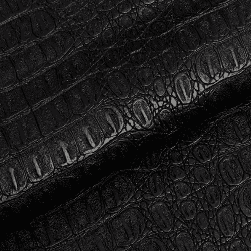 Искусственная кожа KVS 218 CROCO BLACK